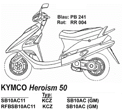 Kymco Heroism 50