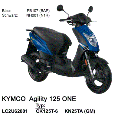 Kymco Agility 125 ONE
