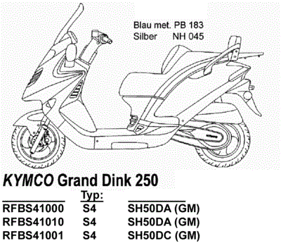 Kymco Grand Dink 250
