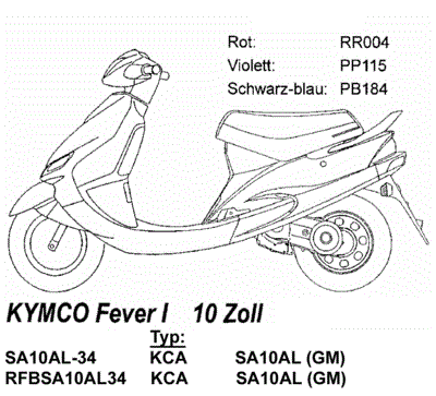Kymco Fever 50 ( KCA )