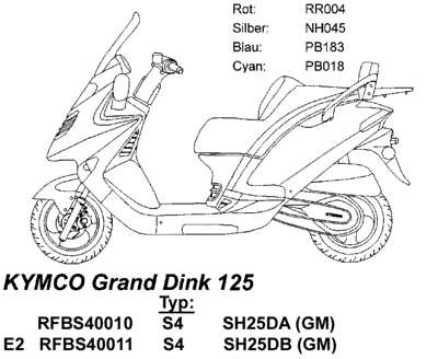Kymco Grand Dink 125